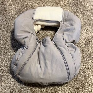 Gray Fleece Carseat Cover